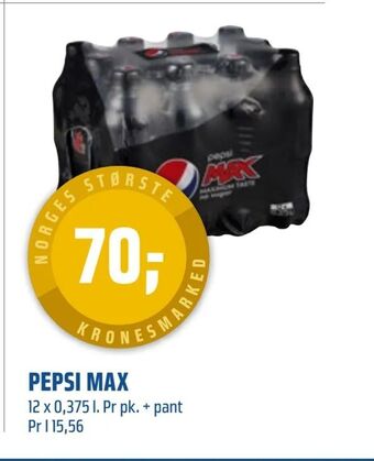 Coop Obs Pepsi max tilbud