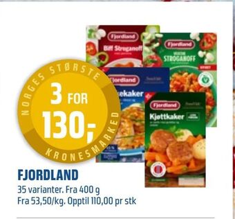 Coop Obs Fjordland tilbud