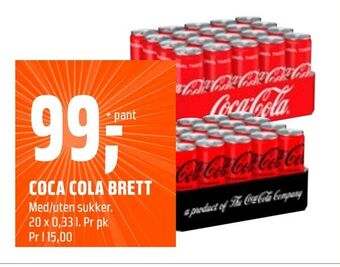 Coop Obs Coca cola brett tilbud