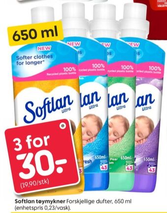 Softlan tøymykner
