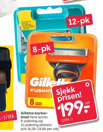 Rusta Fusion 5 barberblader tilbud