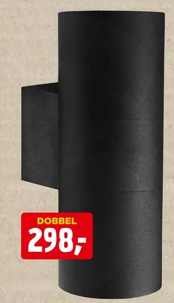 jem & fix Tin maxi vegglampe tilbud