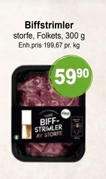 Joker Biffstrimler tilbud