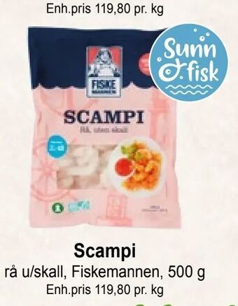 Joker Scampi tilbud