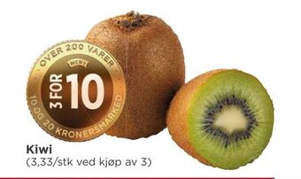 Meny Kiwi tilbud