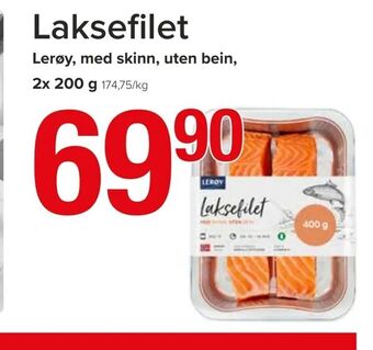 Spar Laksefilet tilbud