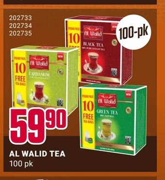 Europris Al walid tea tilbud