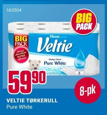 Europris Veltie tørkerull tilbud