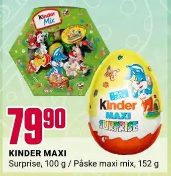 Europris Kinder maxi tilbud