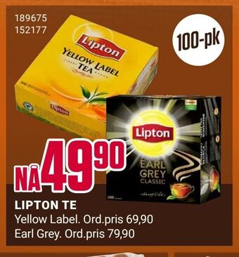 Europris LIPTON TE tilbud