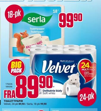 Europris Toalettpapir tilbud