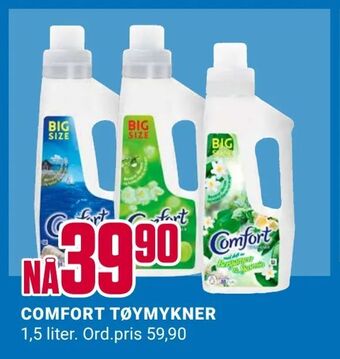 Europris COMFORT TØYMYKNER tilbud