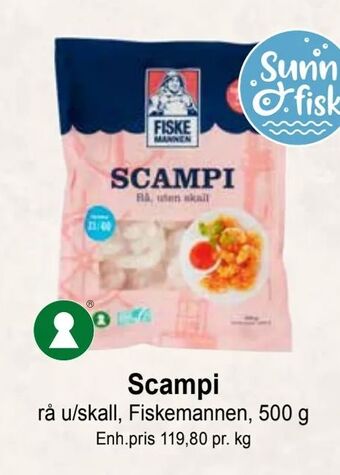 Joker Scampi tilbud