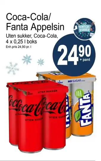 Joker Coca-Cola/ Fanta Appelsin tilbud