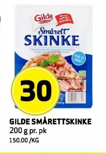 Bunnpris Gilde smårettskinke tilbud