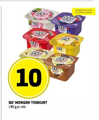 Bunnpris Go' morgen yoghurt tilbud