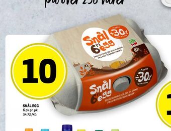Bunnpris Snål egg tilbud