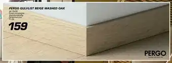 Coop Byggmix Pergo gulvlist beige washed oak tilbud