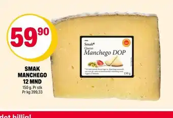 Coop Extra Smak manchego 12 mnd tilbud