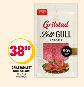 Coop Extra Grilstad lett gullsalami tilbud