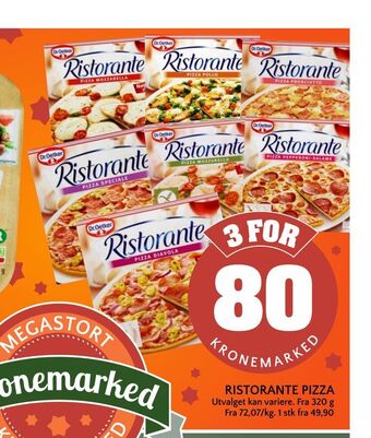 Coop Mega Ristorante pizza tilbud