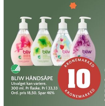 Coop Mega Bliw håndsåpe tilbud