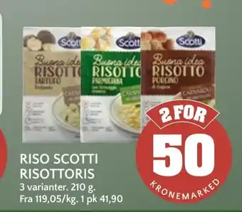 Coop Mega Riso scotti risottoris tilbud