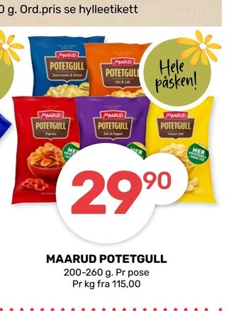 Matkroken Maarud potetgull tilbud