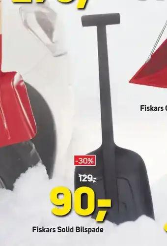 Megaflis Fiskars Solid Bilspade tilbud