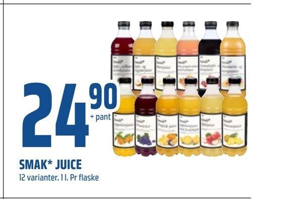 Coop Obs Smak* juice tilbud