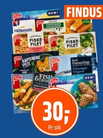 Coop Obs FINDUS tilbud