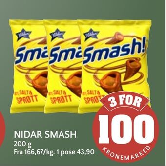 Coop Mega Nidar smash tilbud