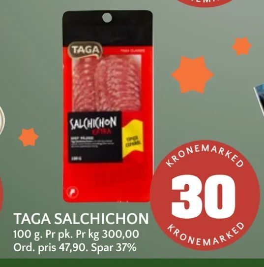 Coop Mega Taga salchichon tilbud
