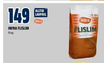 Obs Bygg Infra flislim tilbud