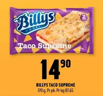 Coop Prix Billys taco supreme tilbud