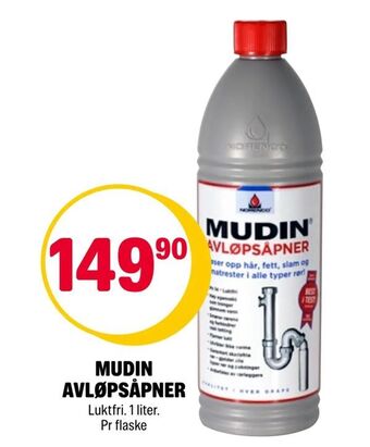 Coop Extra Mudin avløpsåpner tilbud