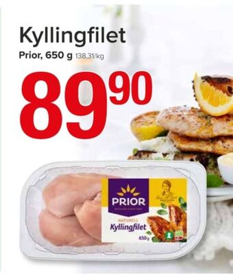 Spar Prior kyllingfilet tilbud