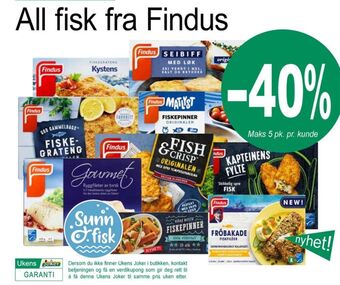 Joker Findus tilbud