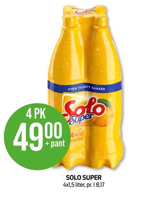 Kiwi Solo super brus tilbud