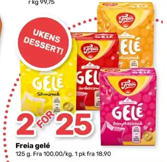 Matkroken Freia gele tilbud