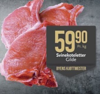 CC Mat Svinekoteletter tilbud