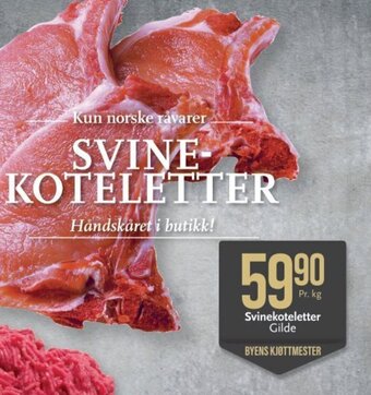 CC Mat Svinekoteletter tilbud
