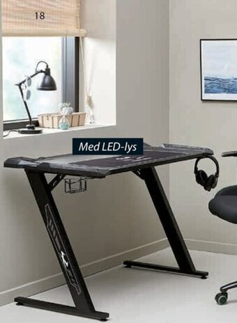JYSK Lindholm gamingbord tilbud