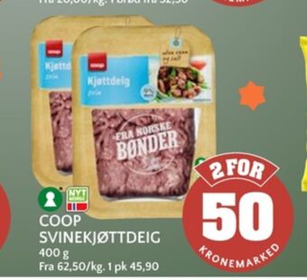 Coop Mega Coop kjøttdeig tilbud