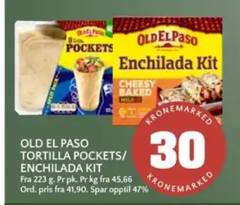Coop Mega Old el paso ferdigretter tilbud