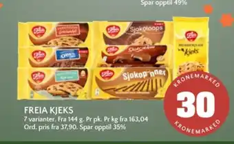 Coop Mega Sjokopinner kjeks tilbud