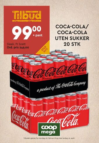 Coop Mega Coca-cola brus tilbud