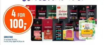 Coop Obs Grilstad salami tilbud