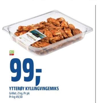 Coop Obs Ytterøy kyllingvinger tilbud