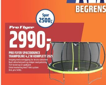 Coop Obs Pro flyer trampoline tilbud